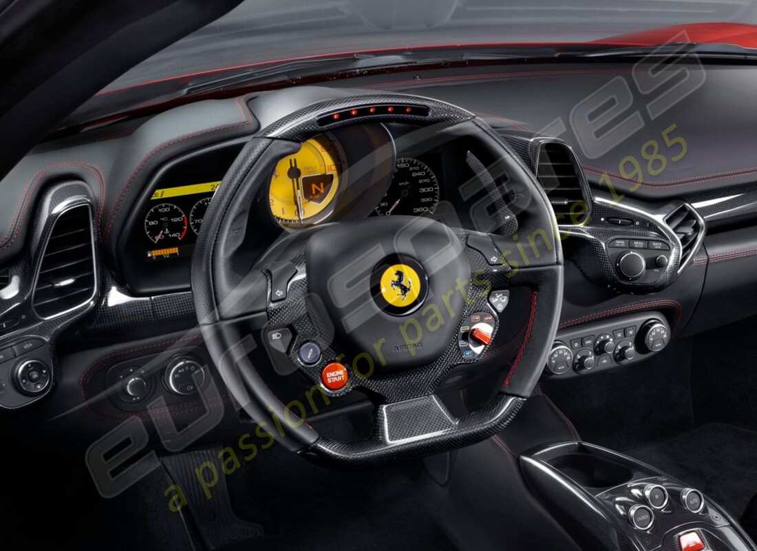 NEU Ferrari LENKRAD AUS KOHLEFASER . TEILENUMMER 82979800 (1)