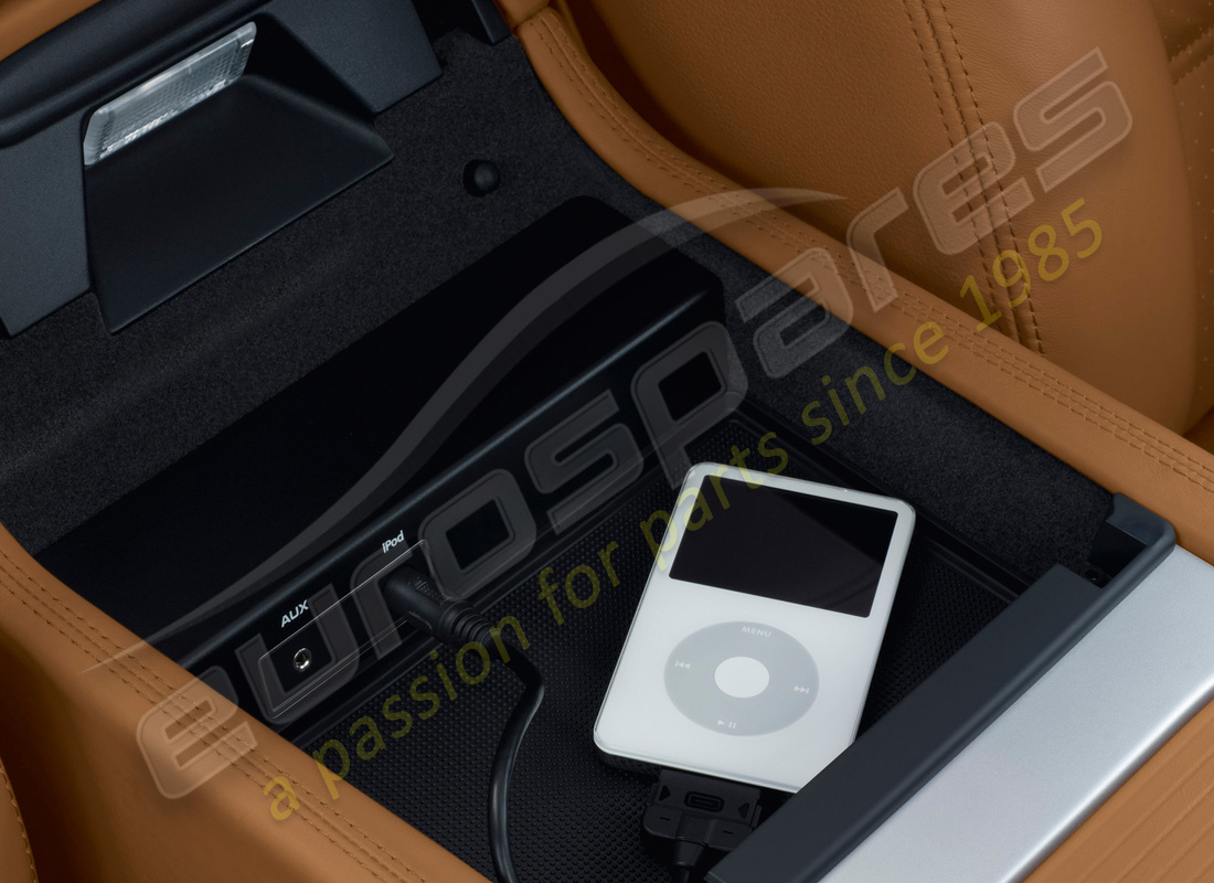 neu porsche universelles audio-interface (aux, usb zb für ipod). teilenummer 95504490226 (2)
