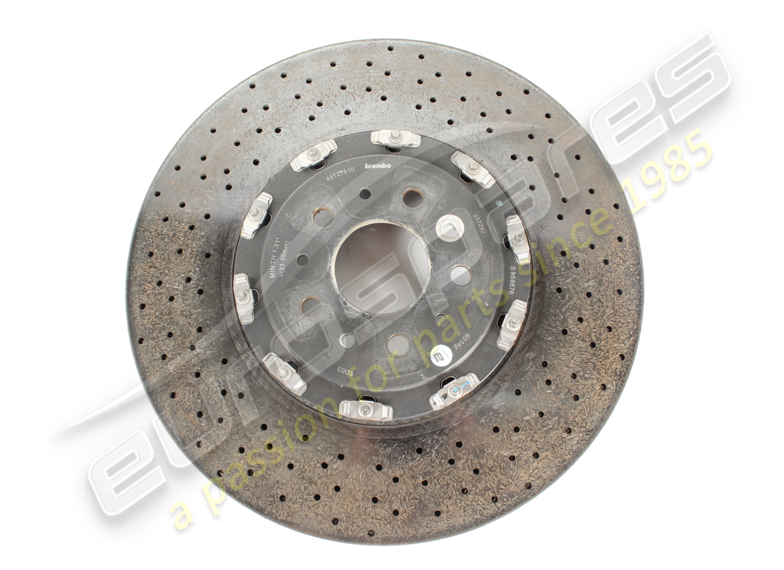 GEBRAUCHTE Ferrari VORDERE BREMSSCHEIBE. TEILENUMMER 297292 (1)