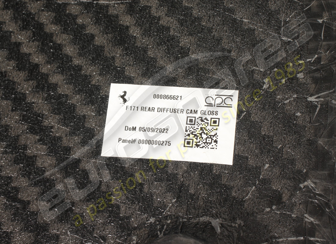 neu ferrari carbon heckdiffusor. teilenummer 887758 (17)