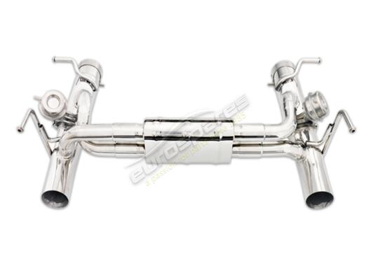 neu tubi 488 gtb & spider auspuff mit ventil teilenummer tsfe488gtbc15.003.av
