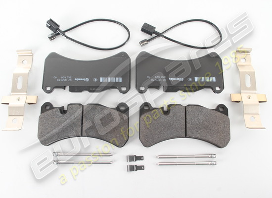 neu maserati vorderrad-bremsbeläge-kit teilenummer 673012044