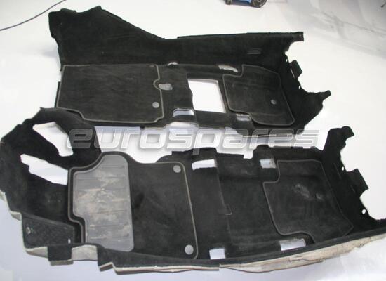 gebraucht ferrari komplettes mattenset in schwarz teilenummer 83331950