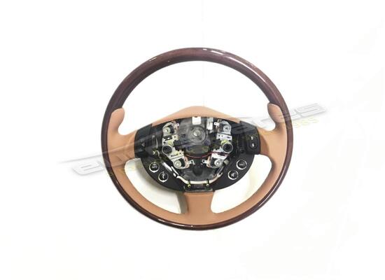 neu maserati mahagoni-lenkrad mit sattelleder teilenummer 981338919