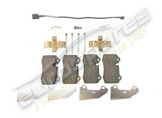 neu maserati hinterer bremsbelägesatz teilenummer 673012040