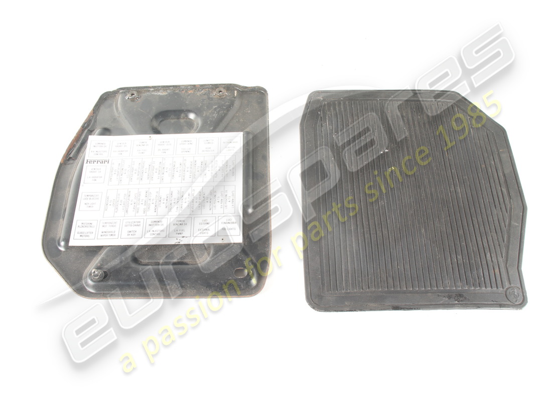 GEBRAUCHT Ferrari FUSSSTÜTZENPLATTE LHD . TEILENUMMER 62840200 (1)