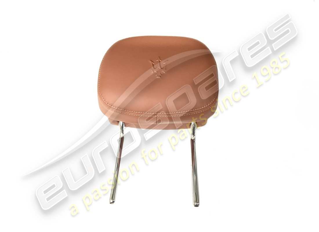 new maserati complete front seat headrest cuoi. part number 673001847 (1)