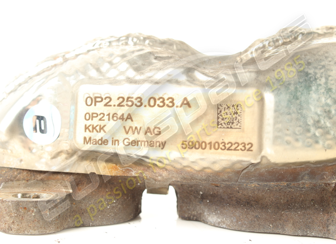 gebrauchter lamborghini auspuffkrümmer. teilenummer 0p2253033a (2)