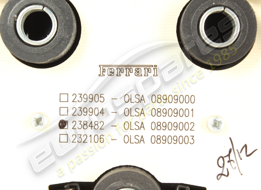 gebrauchte ferrari dome-lampe komplett. teilenummer 238482 (4)