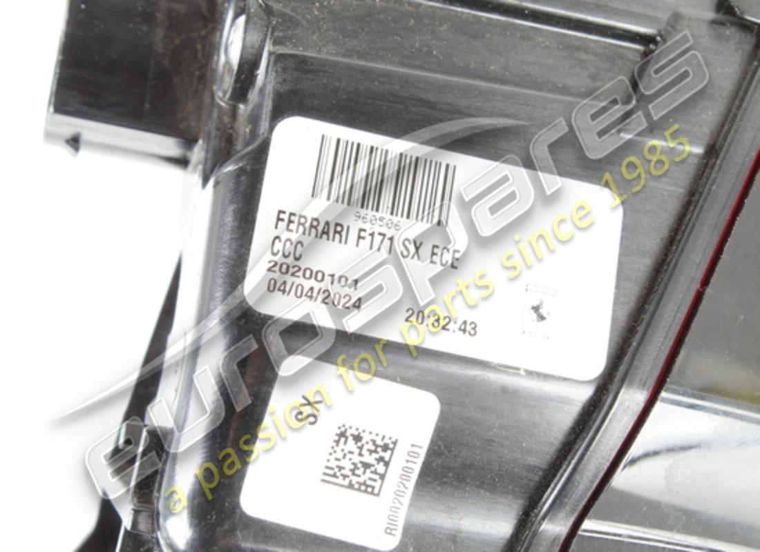 GEBRAUCHT FERRARI FANALE POSTERIORE SX. TEILENUMMER 960506 (4) gebraucht ferrari fanale posteriore sx. teilenummer 960506 (4)