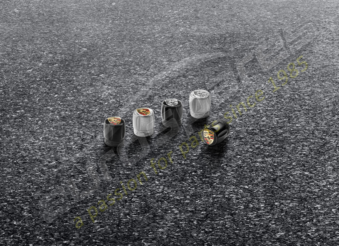 neu porsche dekorative ventilhülsen. teilenummer 99104460266 (1)