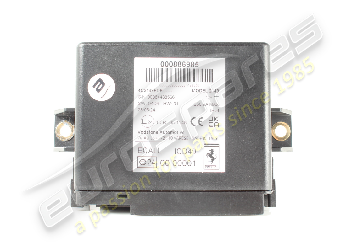 gebraucht ferrari ecall tcu. teilenummer 886985 (3)