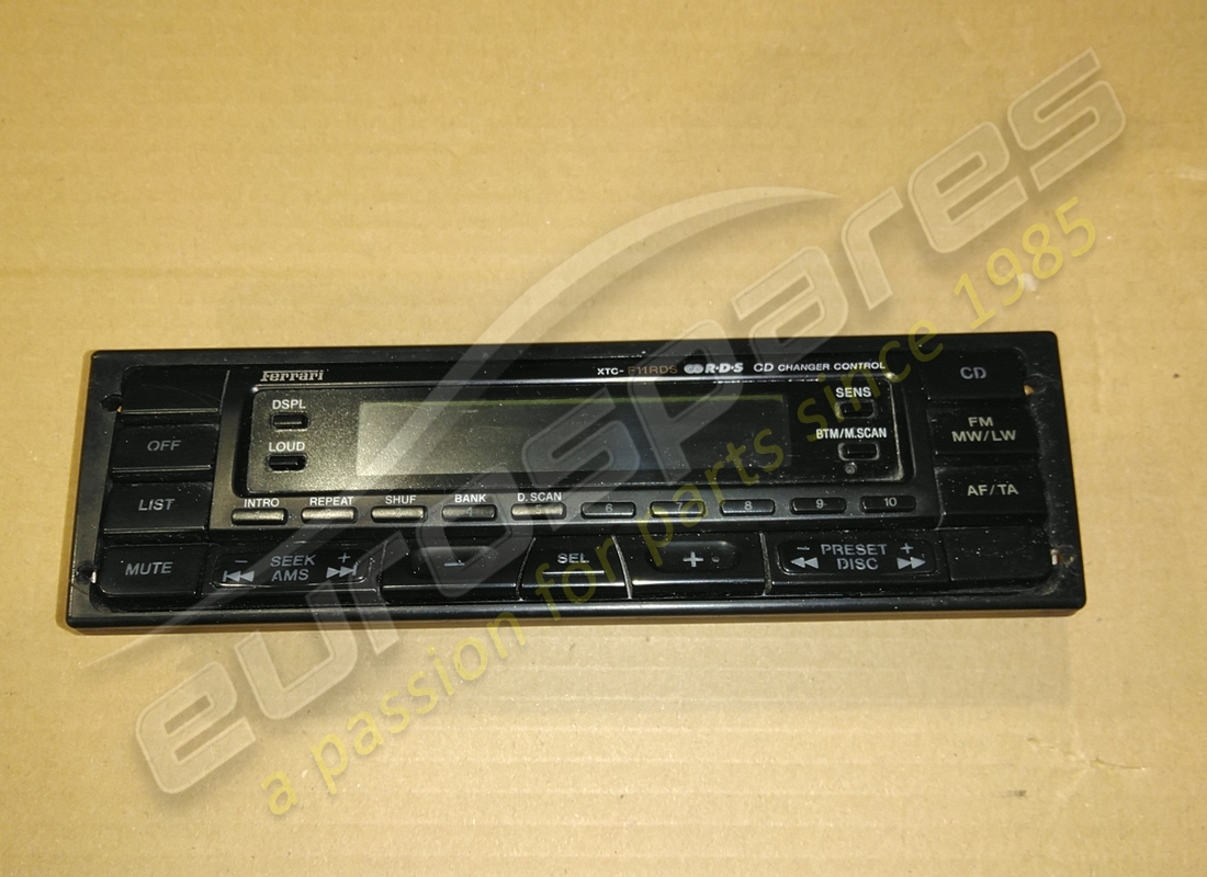 gebraucht ferrari radio/cd-tuner teilenummer 155712