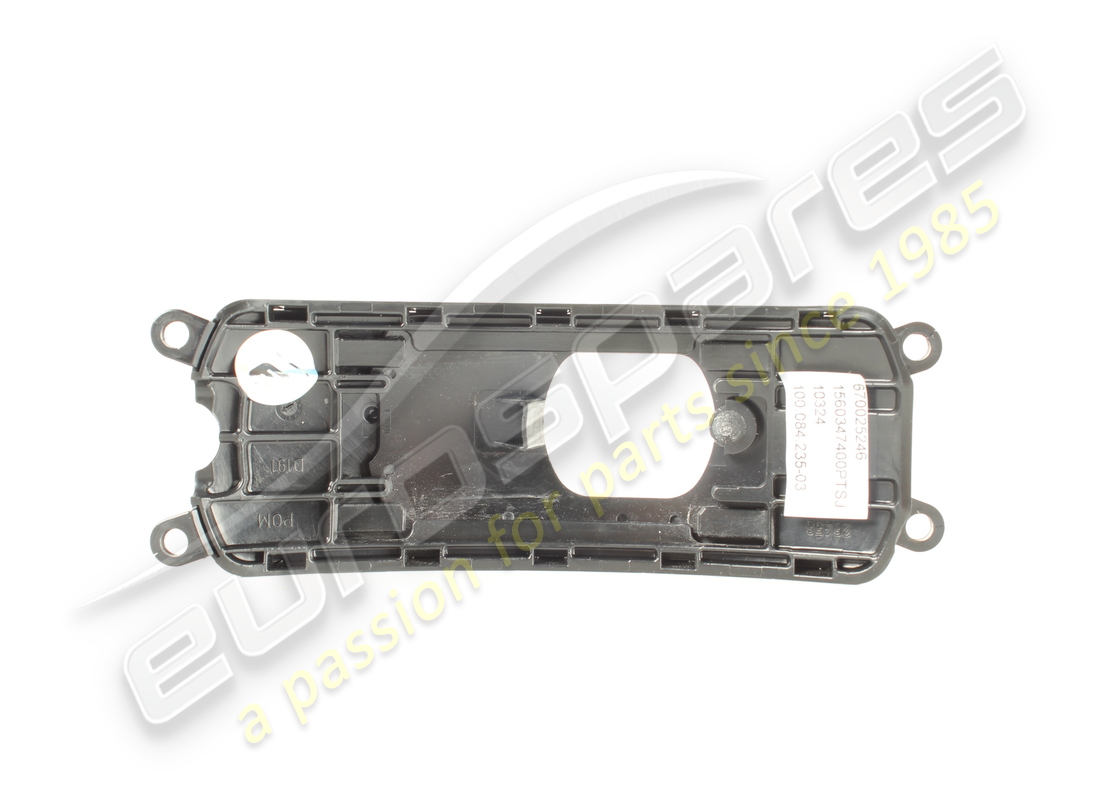 GEBRAUCHT Maserati ABDECKUNG SCHWARZ . TEILENUMMER 670025246 (1)