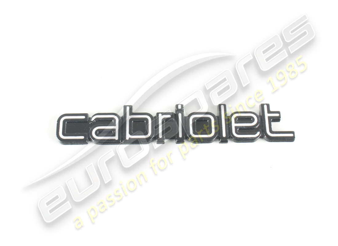neues oem motif cabriolet. teilenummer 61341100 (1)