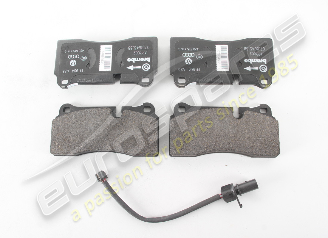 neu lamborghini 1 set von bremsbelagsatz mit. teilenummer 4s0698451ac (1)