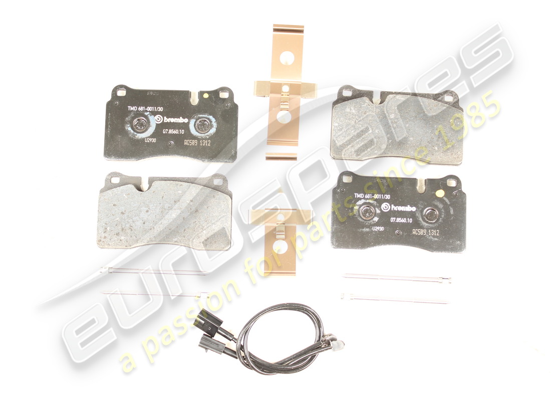 neuer maserati hinterer bremsbelagsatz-fc: 04. teilenummer 980920046 (1)