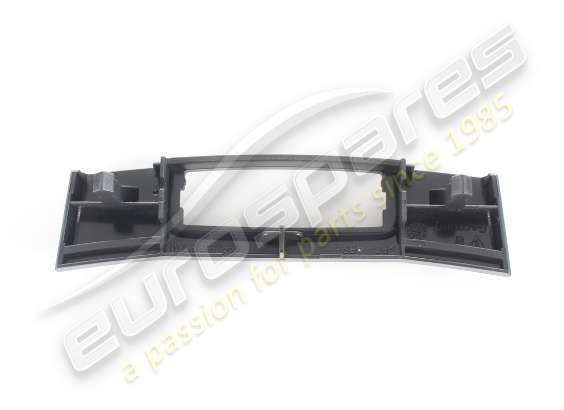 neu porsche zierleiste mit schriftzug (pr:487) mattschwarz. teilenummer 99155365101a05 (2)