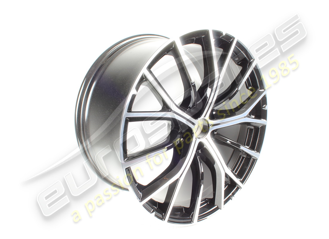 NEU MASERATI HINTERRAD IMOLA 21' GLÄNZEND SCHWARZ DIAMANT. TEILENUMMER 980189016 (2) neu maserati hinterrad imola 21' glänzend schwarz diamant. teilenummer 980189016 (2)