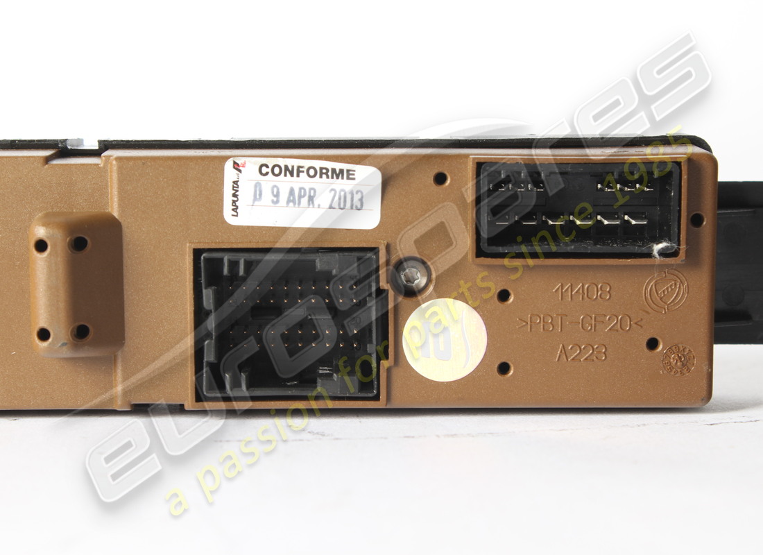 gebraucht ferrari beifahrerseite türknoten-ecu. teilenummer 273413 (2)