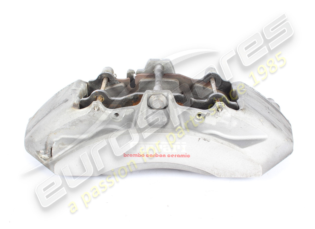 BESCHÄDIGTER Ferrari KOMPLETTER BREMSSATTEL VORNE LINKS. TEILENUMMER 341756 (1)