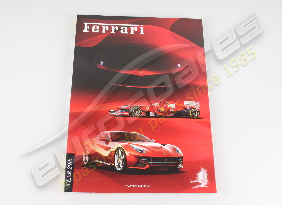 neues ferrari jahrbuch 2012. teilenummer 95998140 (1)