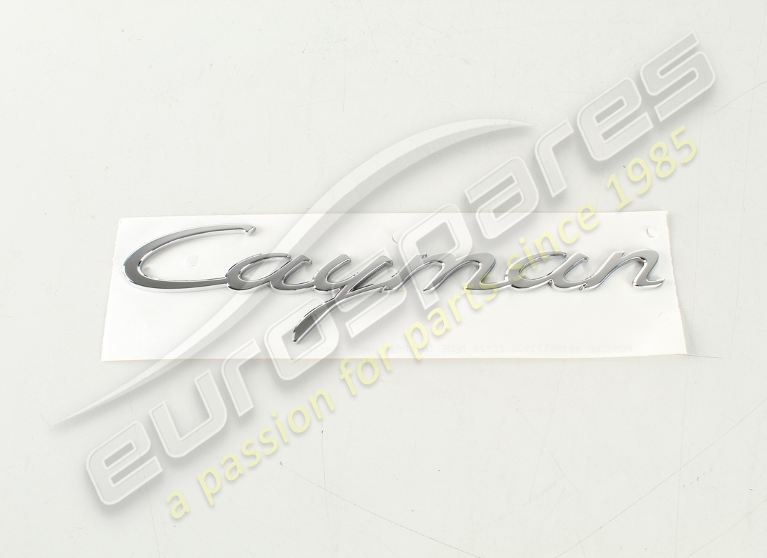 NEUE PORSCHE BESCHRIFTUNG. TEILENUMMER 98155923900 (1) neue porsche beschriftung. teilenummer 98155923900 (1)