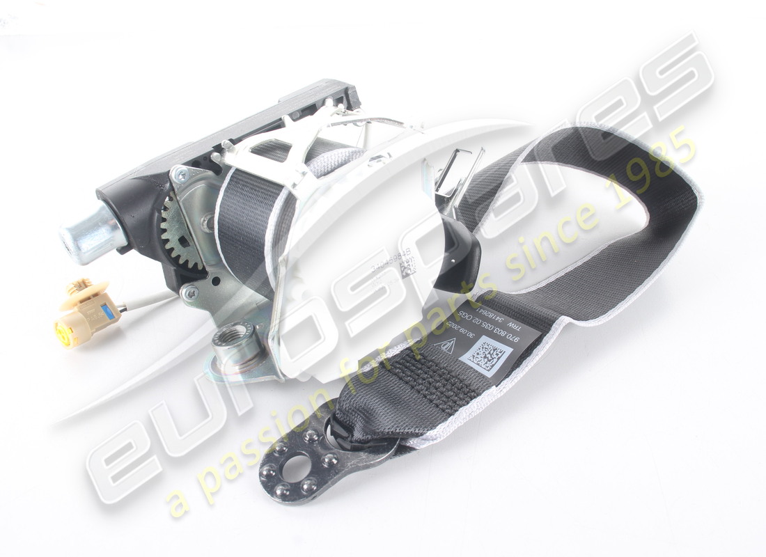 neuer riemen porsche 3-point schwarz/silber. teilenummer 97080303502og5 (1)