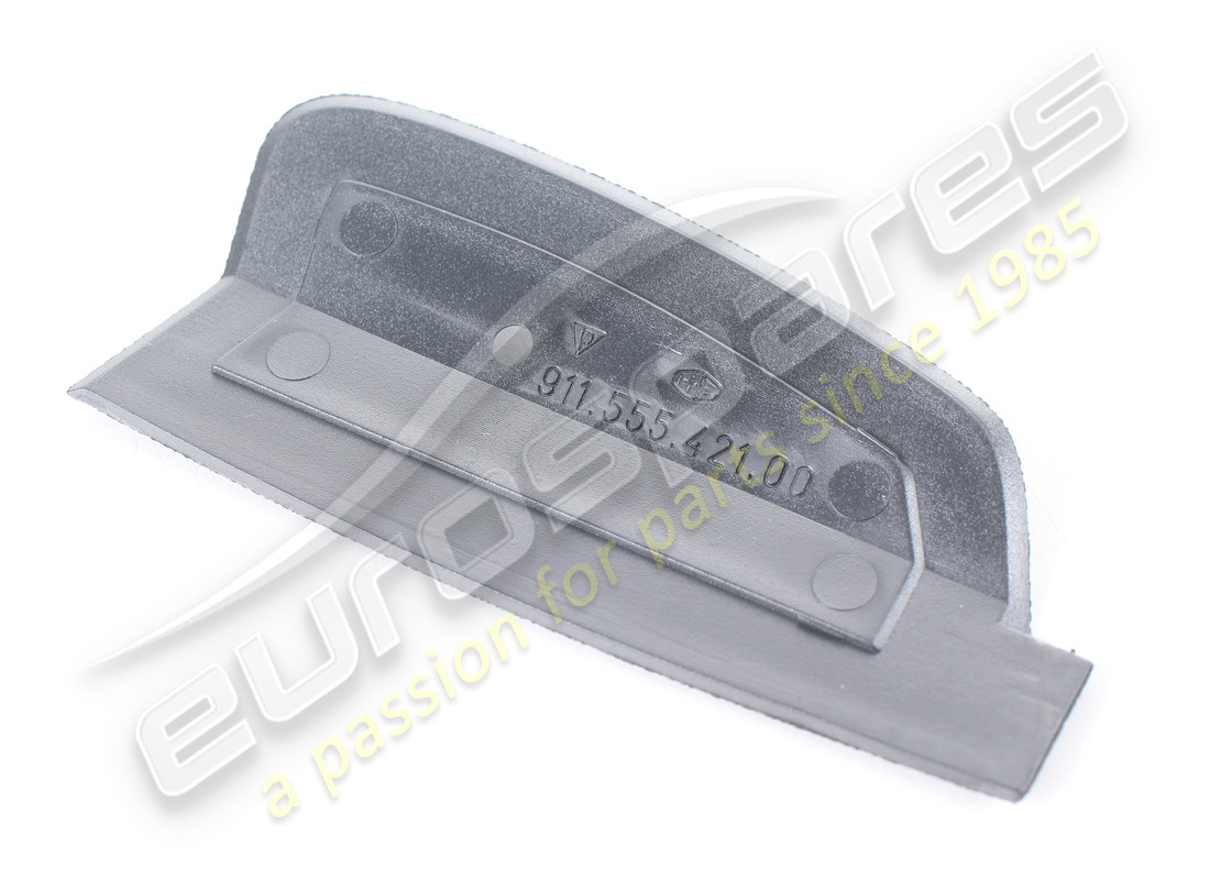 NEW PORSCHE CAP FOR DOOR COVER STRIP BLACK. PART NUMBER 9115554210001C (2) new porsche cap for door cover strip black. part number 9115554210001c (2)
