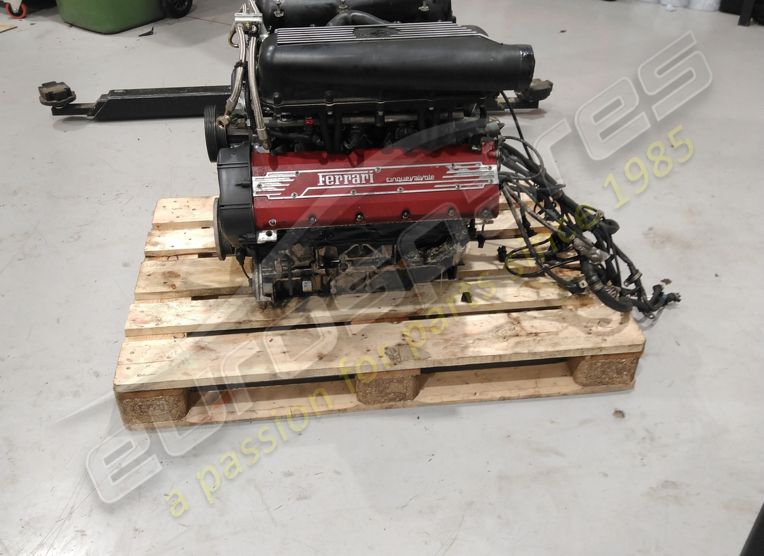 verwendeter ferrari f355 motor 5.2m. teilenummer 177948 (2)