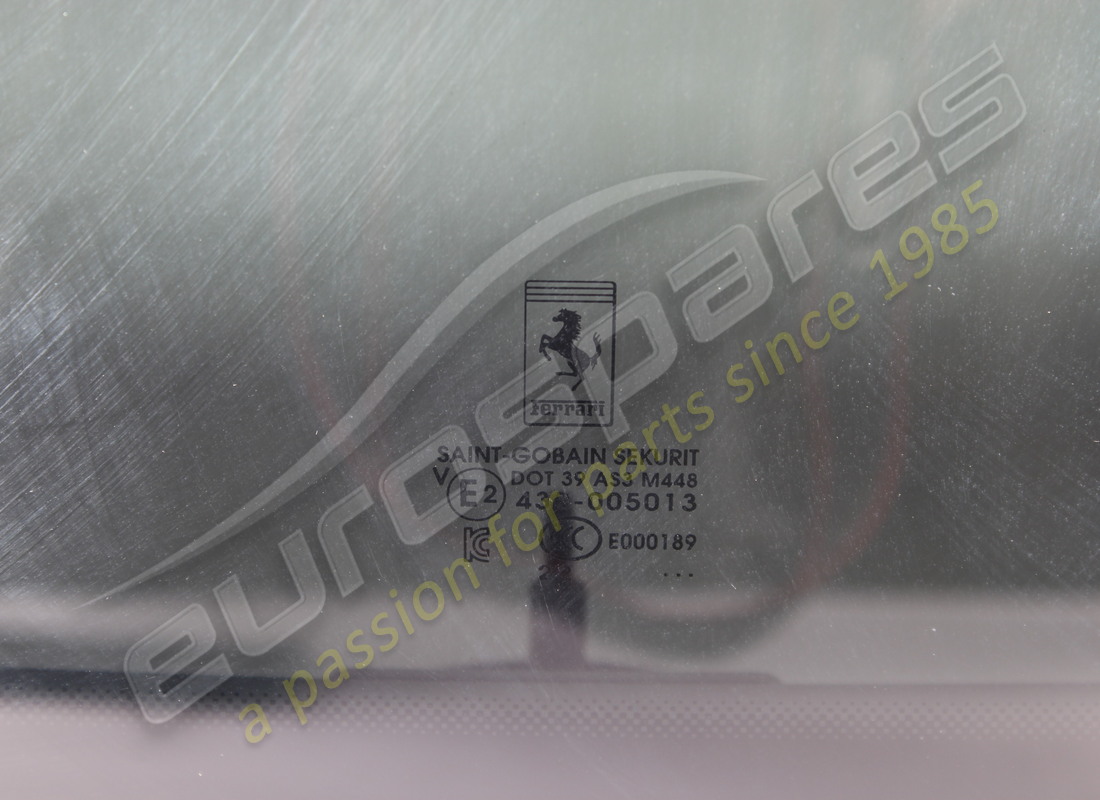 gebrauchtes eurospares glas und rahmen. teilenummer eap1481235 (2)