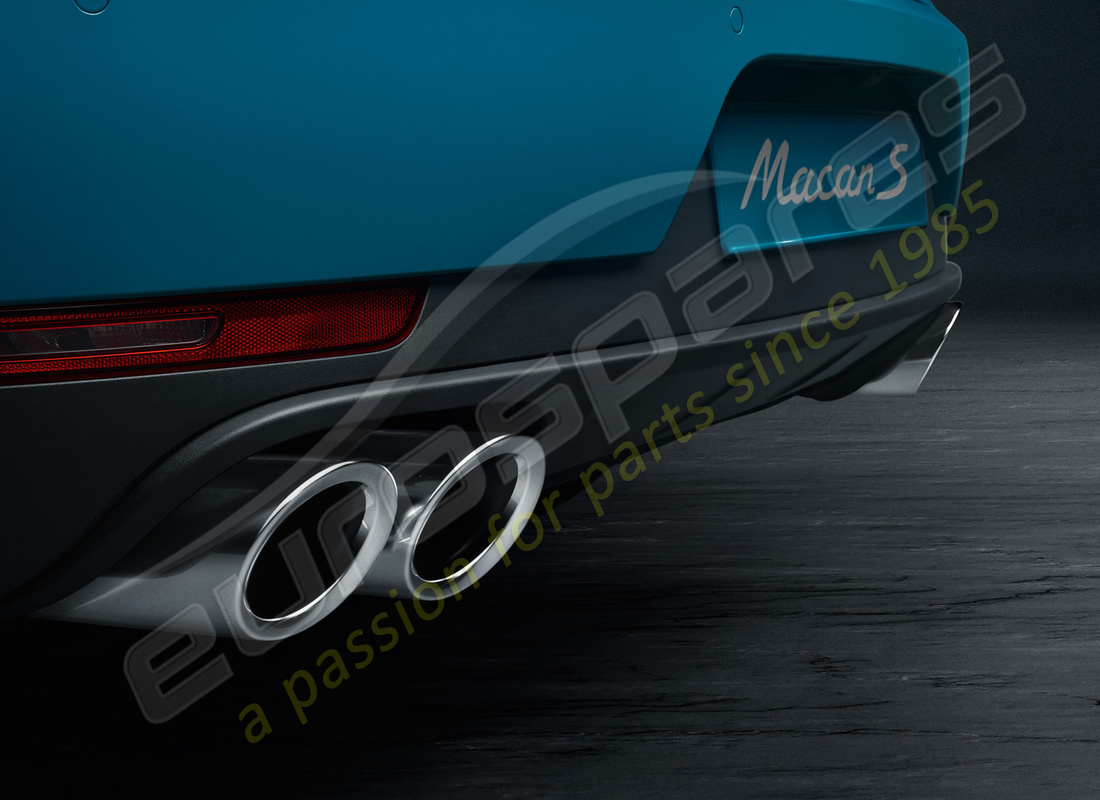 neue porsche sportauspuffanlage. teilenummer 95b044210 (1)