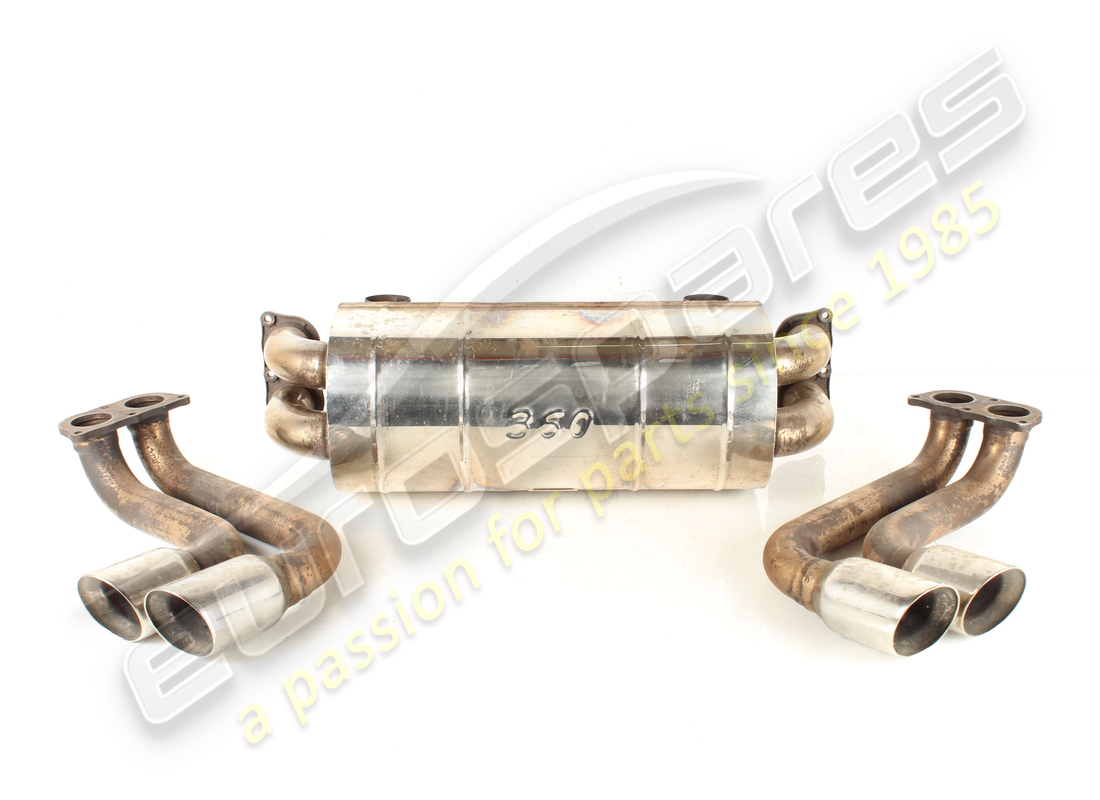 gebrauchtes spider-auspuffset ohne ventil. teilenummer tubi 360 01230011320 (1)