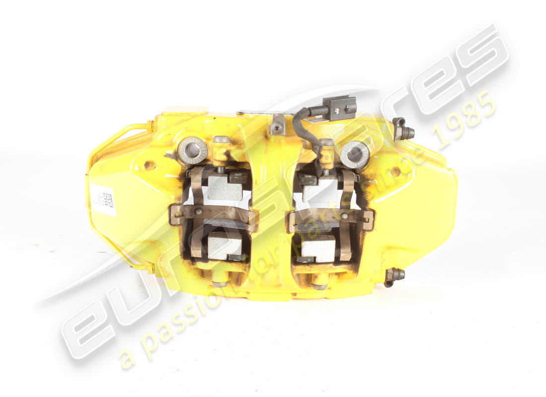 gebraucht maserati vorderer rechter bremssattel gelb. teilenummer 670214639 (2)