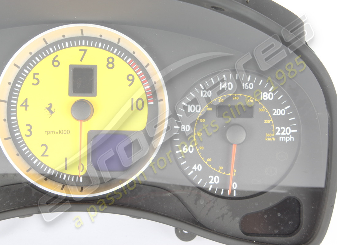 gebraucht ferrari gelb komplettes instrument mph. teilenummer 230365 (2)