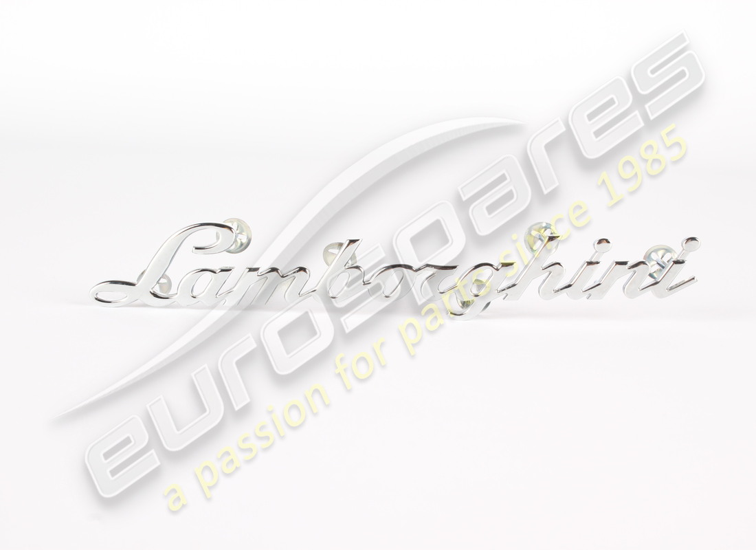 VERWENDET Lamborghini NAMENSSCHILD. TEILENUMMER 4T0853886B (1)