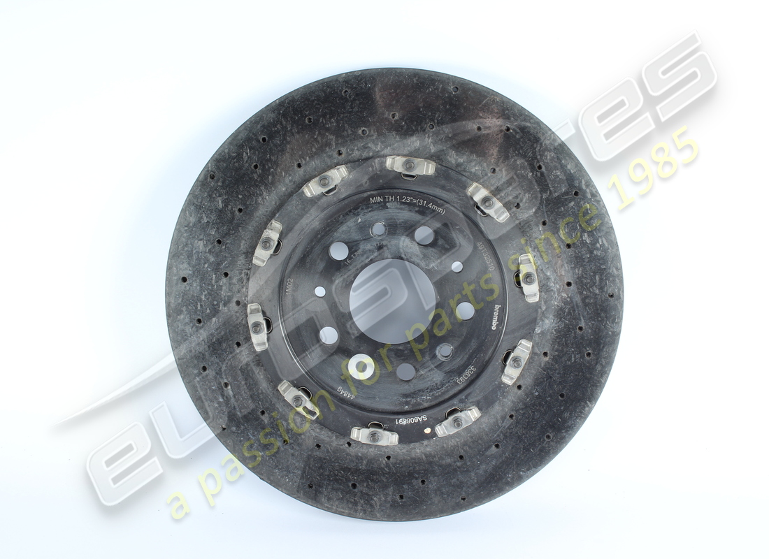 gebrauchte ferrari bremsscheibe. teilenummer 338393 (3)