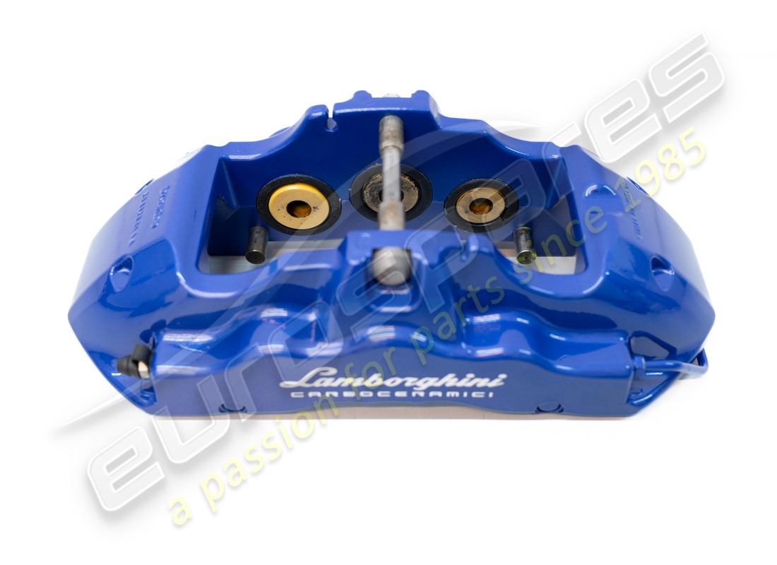 gebrauchter lamborghini pccb vorderbremssattel blau adp. teilenummer 4t0615105dj (2)
