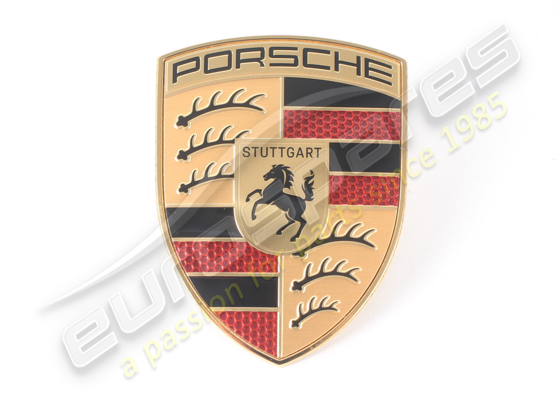 NEU PORSCHE PORSCHE WAPPEN. TEILENUMMER 95C853601 (2) neu porsche porsche wappen. teilenummer 95c853601 (2)