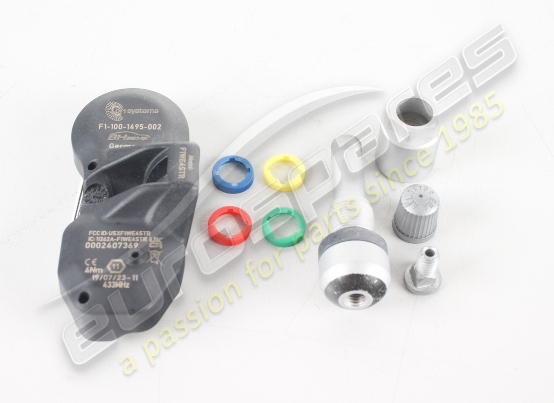 neuer aston martin sender/ventil und ringsatz (1 rad). teilenummer cg33360671aa (1)