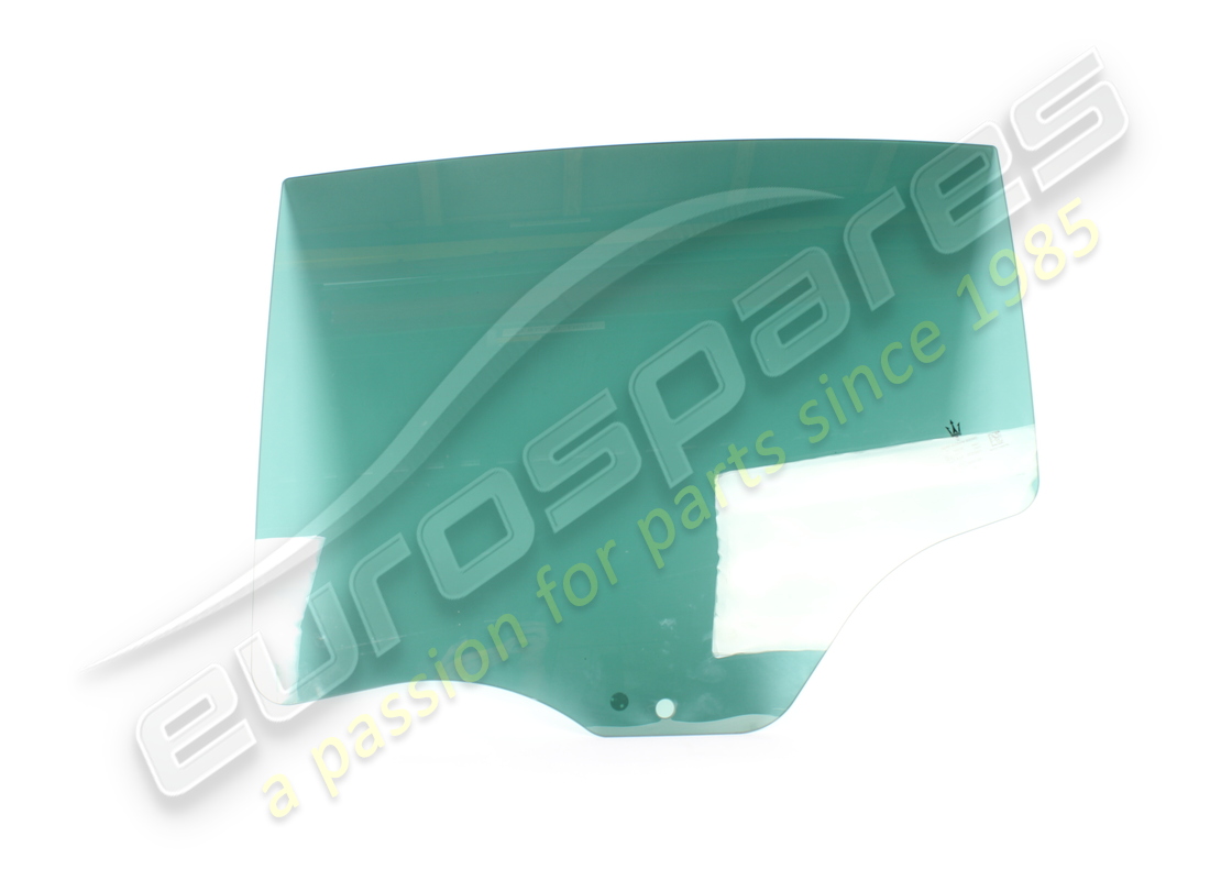 GEBRAUCHTES Maserati FENSTERGLAS FÜR HINTERE LINKE TÜR. TEILENUMMER 670157153 (1)