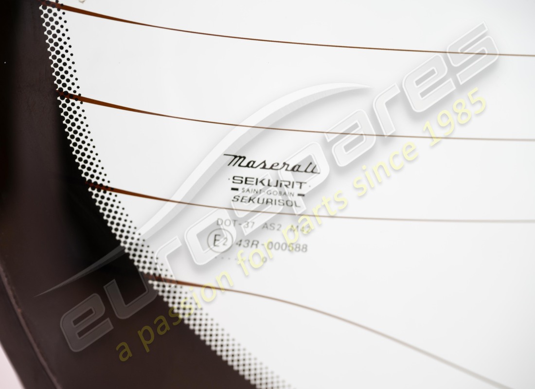 GEBRAUCHT MASERATI HECKFENSTER. TEILENUMMER 387700600 (3) gebraucht maserati heckfenster. teilenummer 387700600 (3)