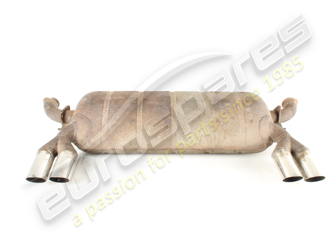 GEBRAUCHTER Ferrari AUSPUFFSCHALLDÄMPFER. TEILENUMMER 128026 (1)