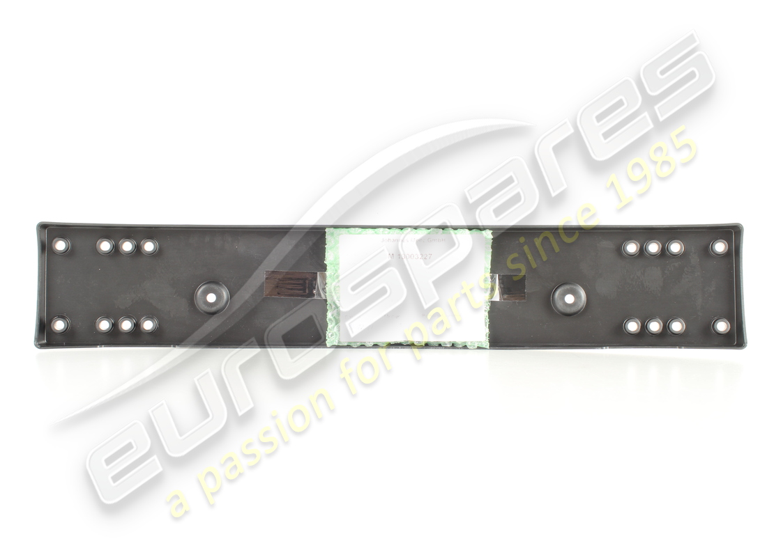NEU PORSCHE KENNZEICHENHALTER SATINSCHWARZ. TEILENUMMER 9877011050301C (3) neu porsche kennzeichenhalter satinschwarz. teilenummer 9877011050301c (3)