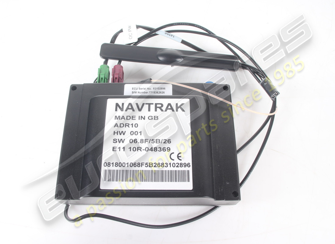 VERWENDET Ferrari ADR10 SATELLITEN-ALARMSYSTEM . TEILENUMMER 307603 (1)