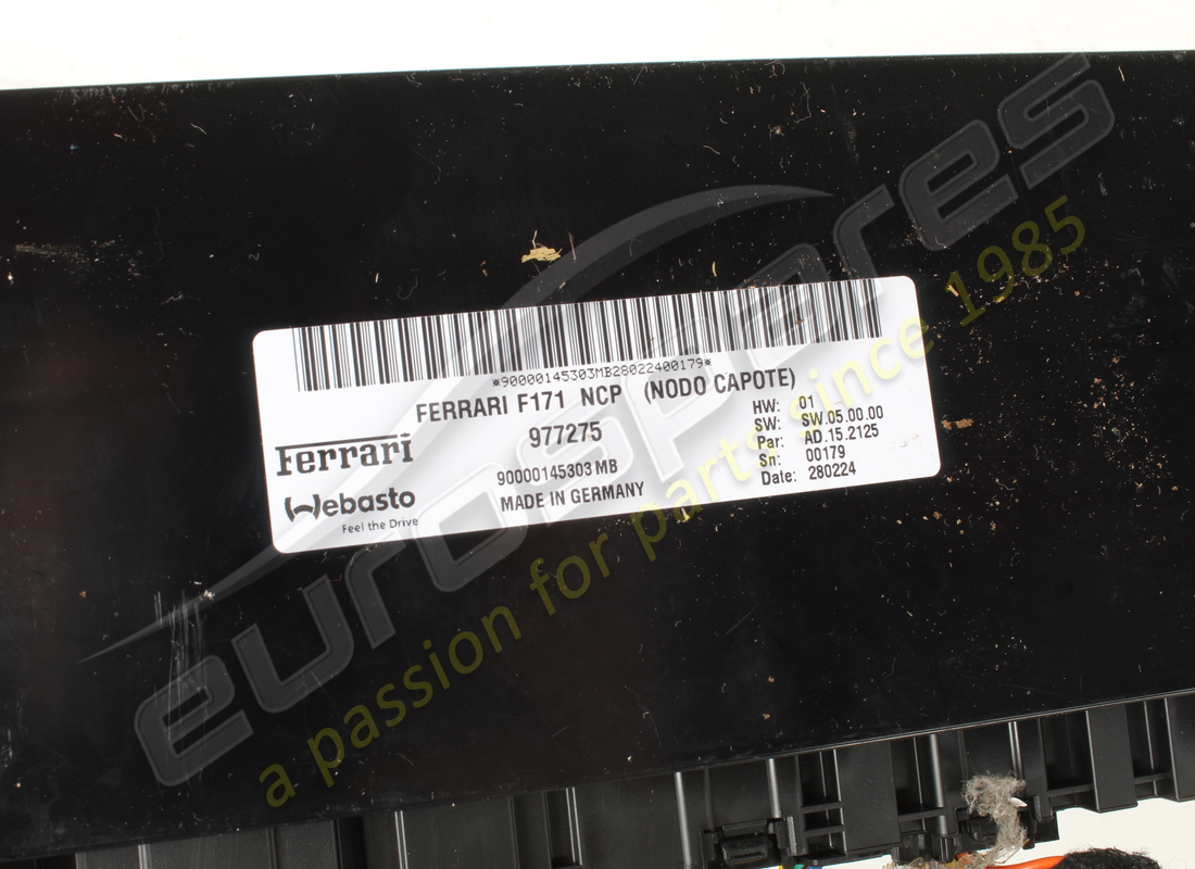 gebraucht ferrari komplettes hydrauliksystem ki. teilenummer 903686 (6)
