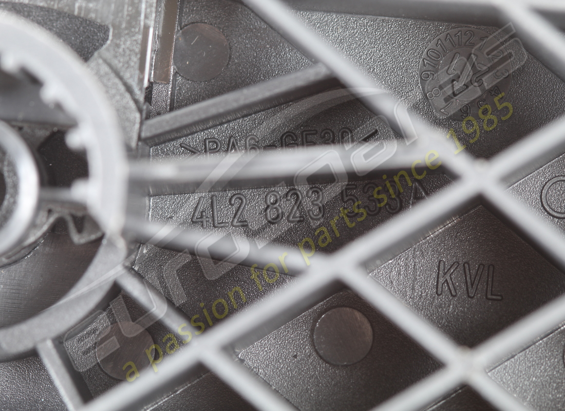 neuer porsche bedienhebel rechts (pr:l0r) titanschwarz. teilenummer 9585115330182v (3)