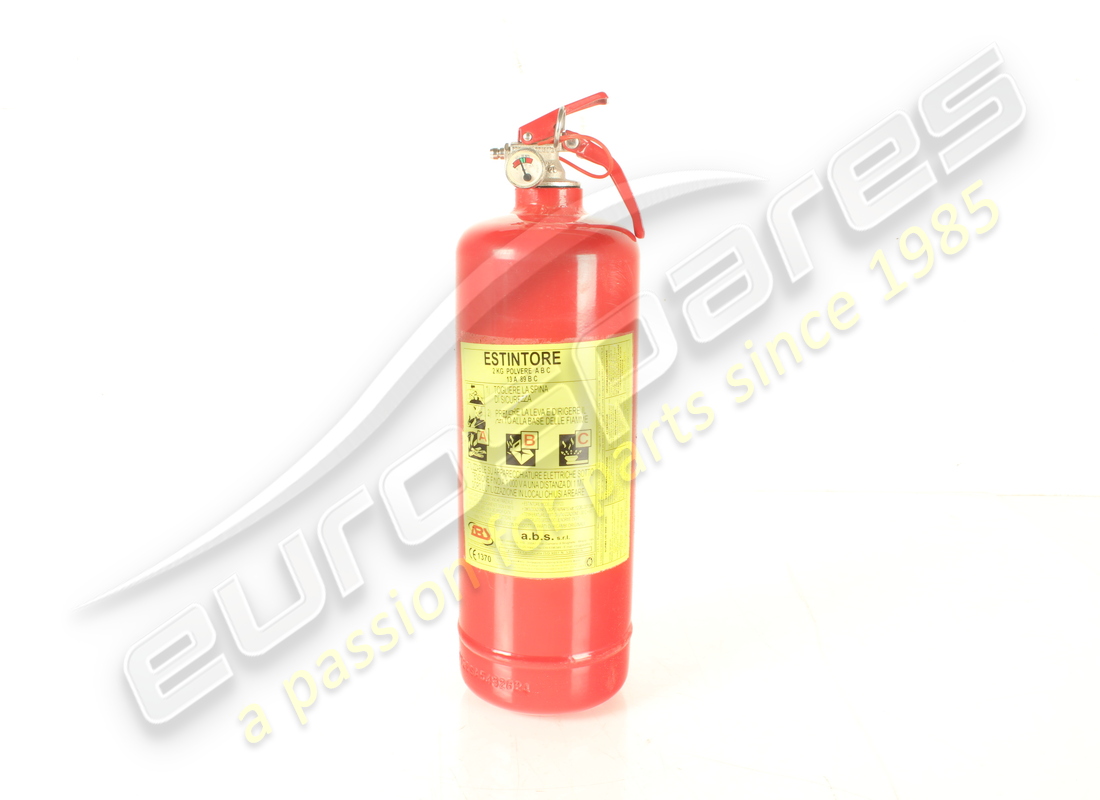USED FERRARI EXTINGUISHER (SHIPPING BY ROAD ONLY) . PART NUMBER 83490400 (1)