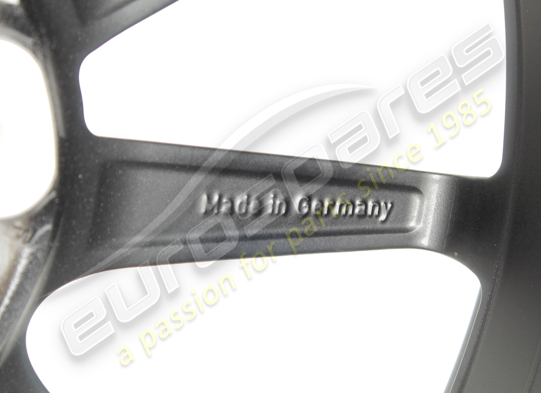 neue porsche leichtmetallfelge, mattschwarz. teilenummer 992601025ddje1 (5)