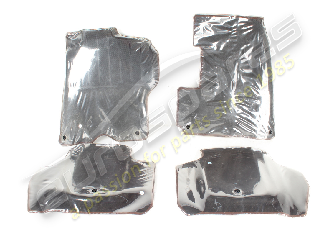 gebrauchtes ferrari herausnehmbares matten-set vorne. teilenummer 849174.. (2)